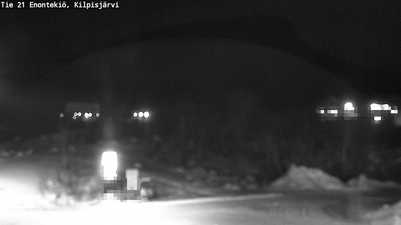 Weather Camera Image Väg 21 Enontekis, Kilpisjärv, Enontekiö, Lappi