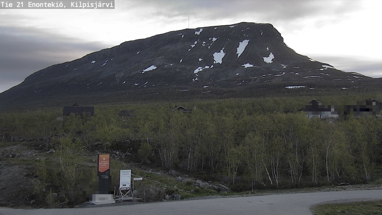 Kelikamerat Kuva Tie 21 Enontekiö, Kilpisjärvi, Enontekiö, Lappi