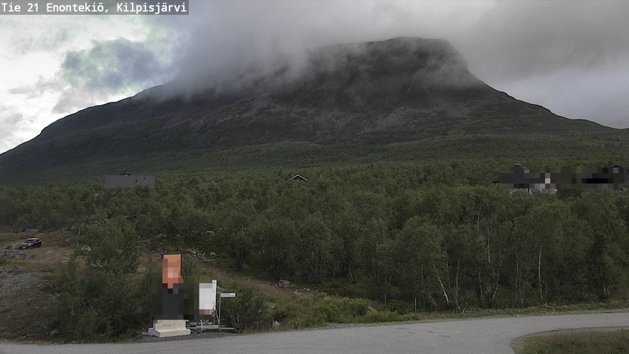 Weather Camera Image Road 21 Enontekiö, Kilpisjärvi, Enontekiö, Lappi