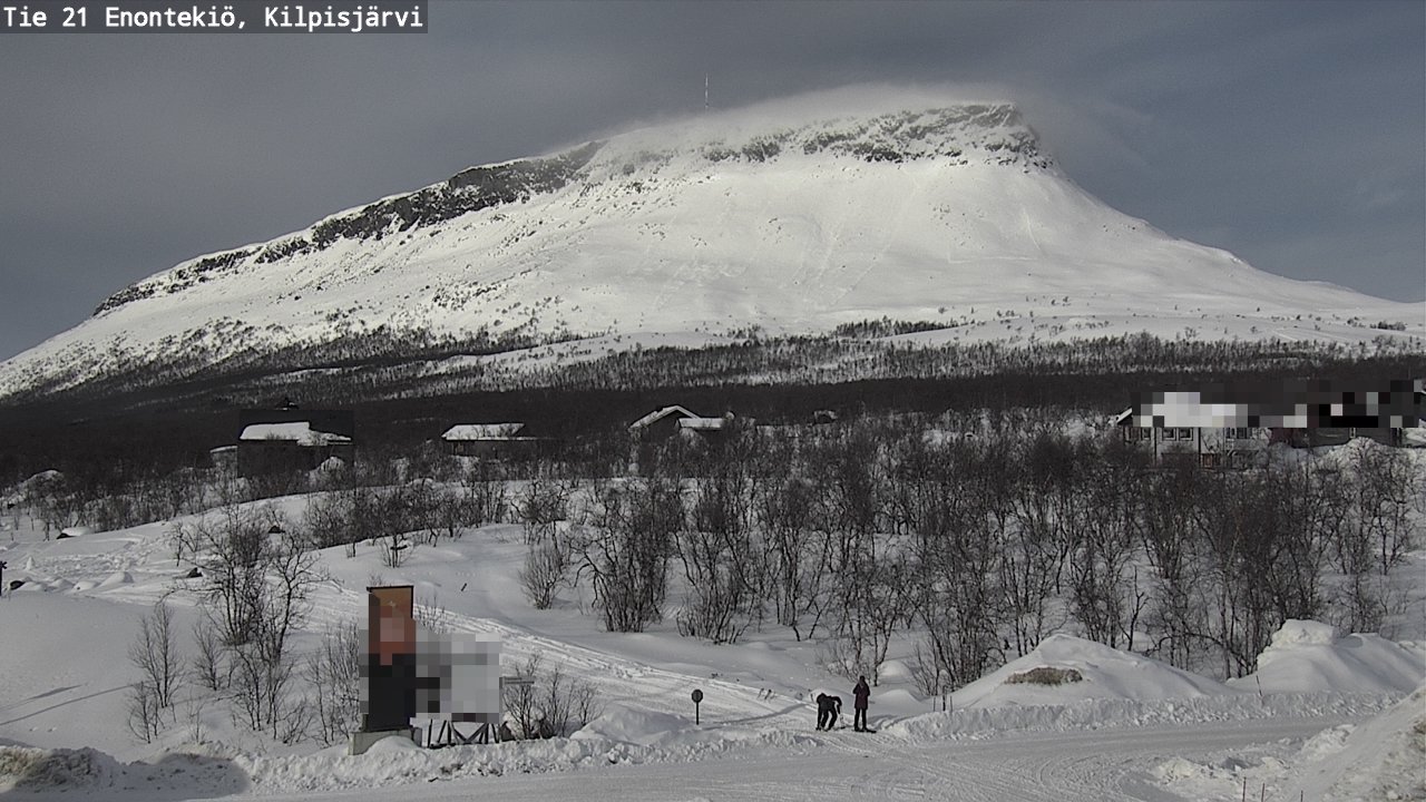 Weather Camera Image Road 21 Enontekiö, Kilpisjärvi, Enontekiö, Lappi