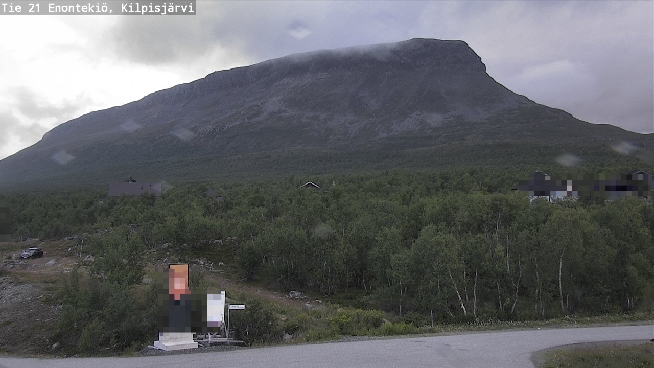 Weather Camera Image Väg 21 Enontekis, Kilpisjärv, Enontekiö, Lappi