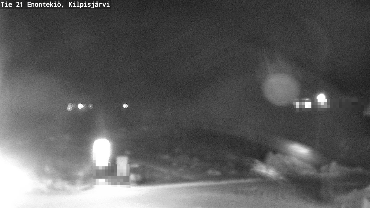 Weather Camera Image Väg 21 Enontekis, Kilpisjärv, Enontekiö, Lappi