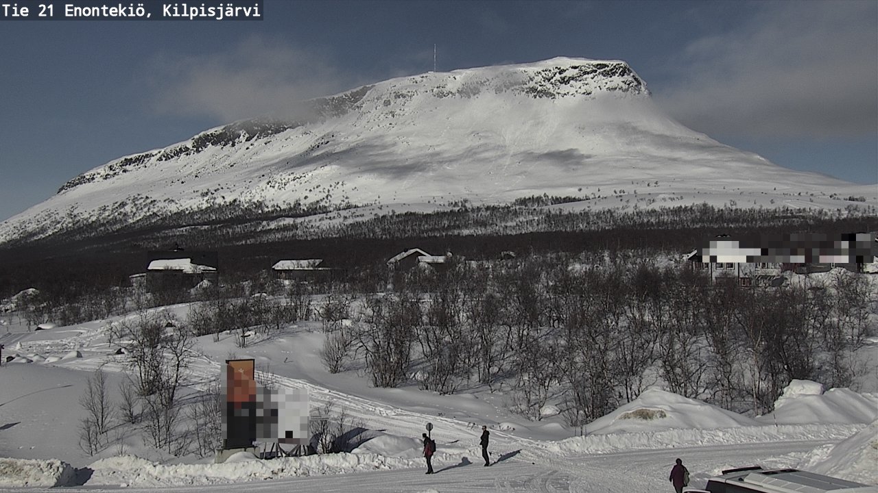 Weather Camera Image Road 21 Enontekiö, Kilpisjärvi, Enontekiö, Lappi