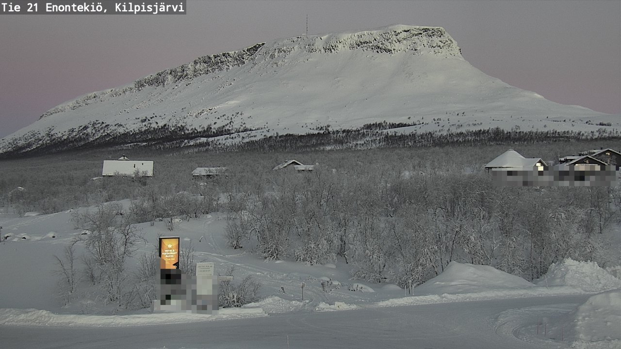 Kelikamerat Kuva Tie 21 Enontekiö, Kilpisjärvi, Enontekiö, Lappi