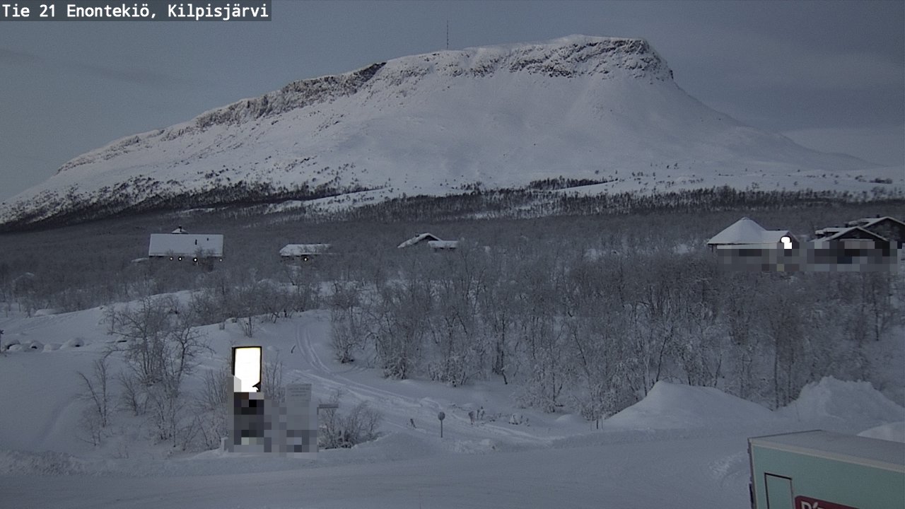 Kelikamerat Kuva Tie 21 Enontekiö, Kilpisjärvi, Enontekiö, Lappi