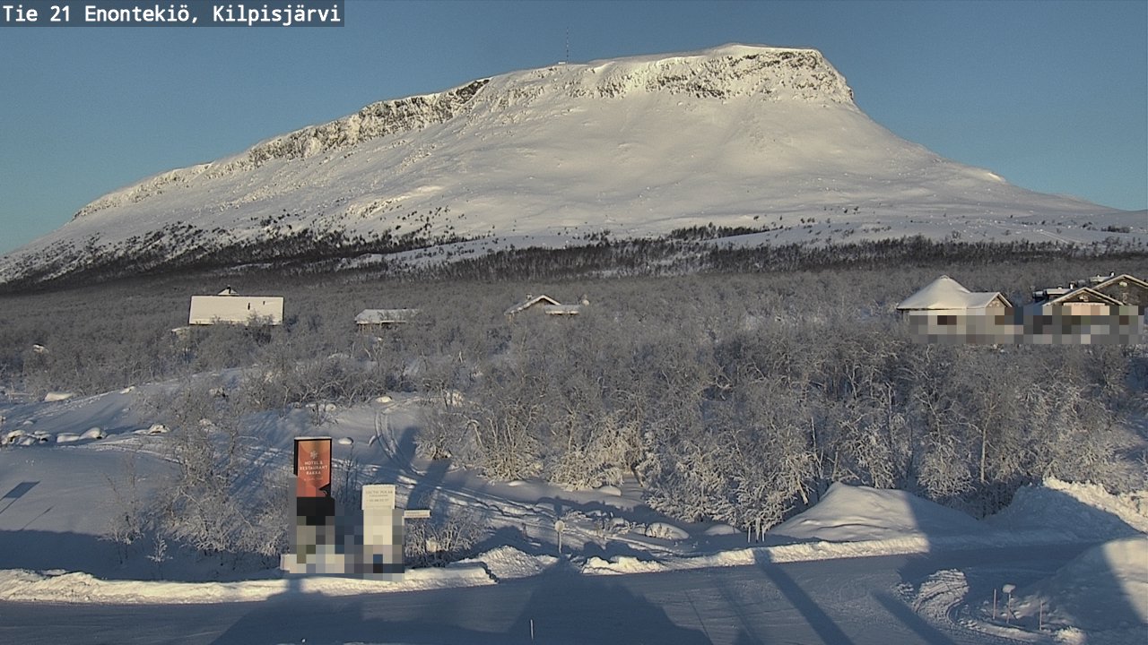 Kelikamerat Kuva Tie 21 Enontekiö, Kilpisjärvi, Enontekiö, Lappi