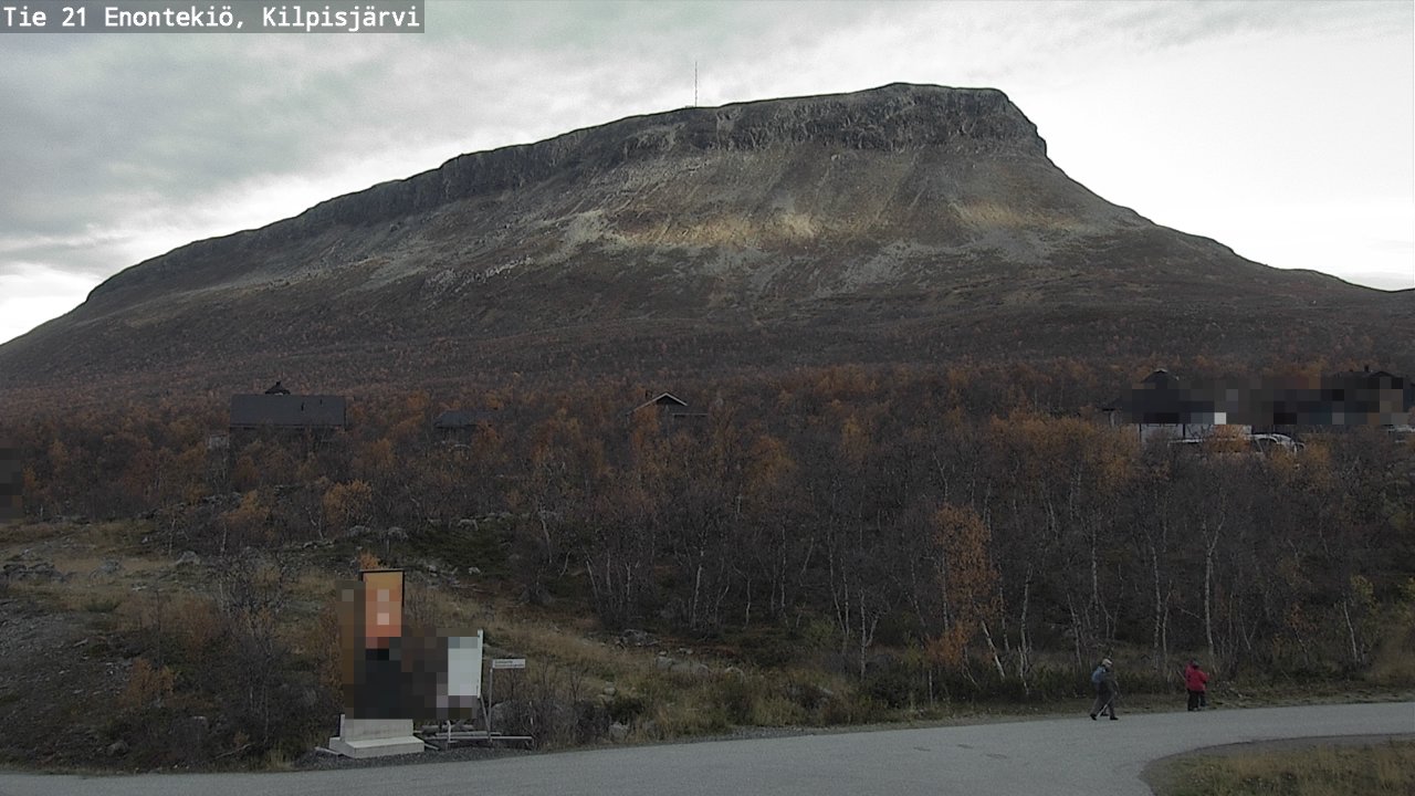 Weather Camera Image Road 21 Enontekiö, Kilpisjärvi, Enontekiö, Lappi