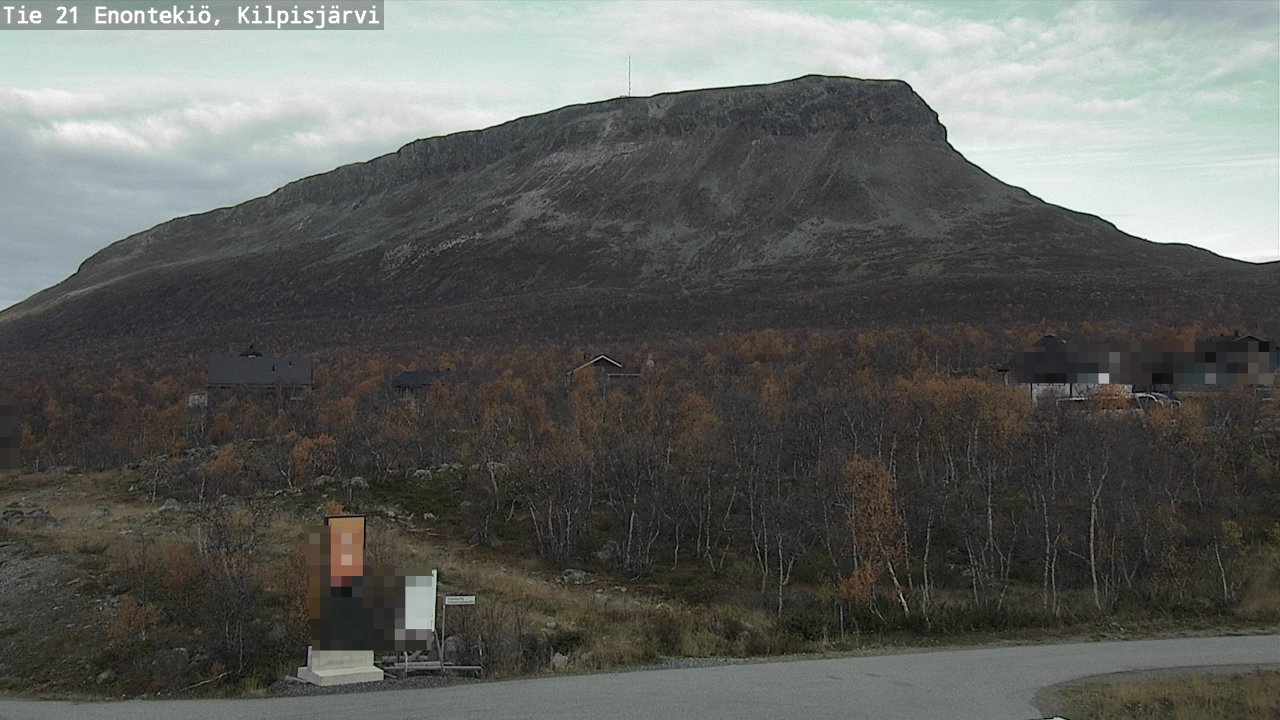 Weather Camera Image Road 21 Enontekiö, Kilpisjärvi, Enontekiö, Lappi