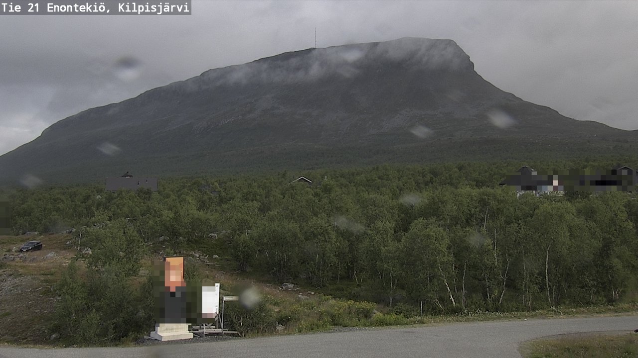 Weather Camera Image Väg 21 Enontekis, Kilpisjärv, Enontekiö, Lappi