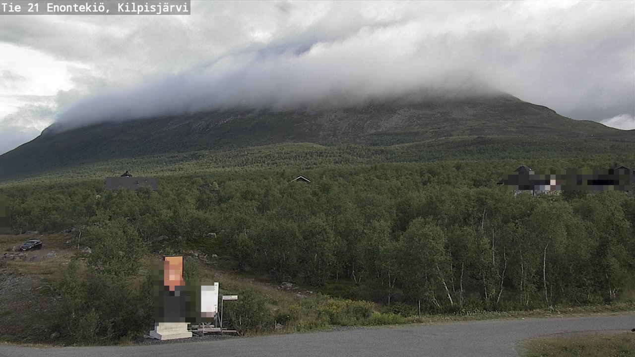 Weather Camera Image Väg 21 Enontekis, Kilpisjärv, Enontekiö, Lappi