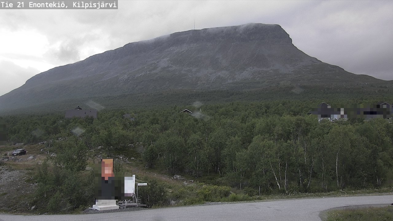 Weather Camera Image Väg 21 Enontekis, Kilpisjärv, Enontekiö, Lappi