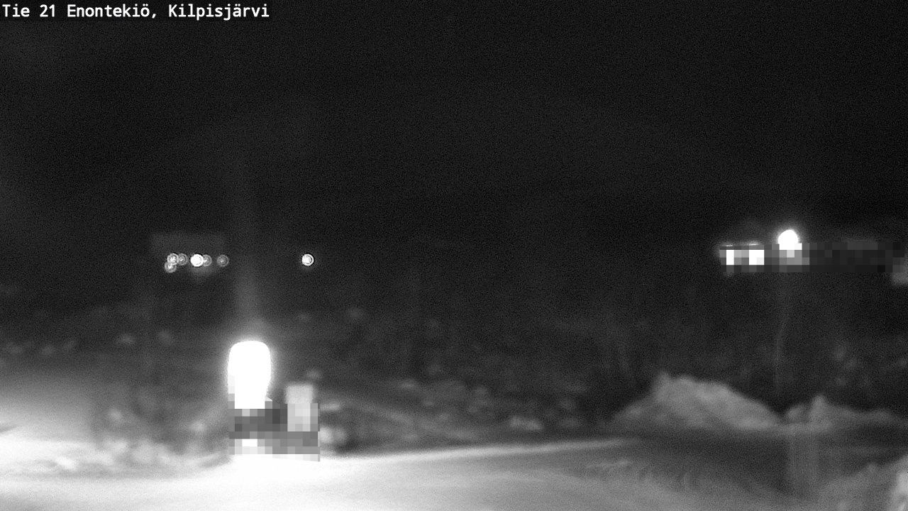 Weather Camera Image Väg 21 Enontekis, Kilpisjärv, Enontekiö, Lappi