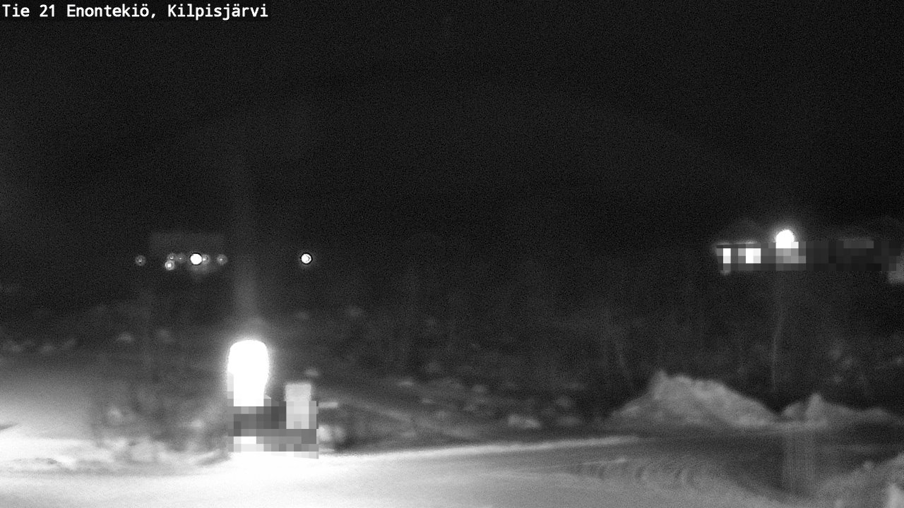 Weather Camera Image Väg 21 Enontekis, Kilpisjärv, Enontekiö, Lappi