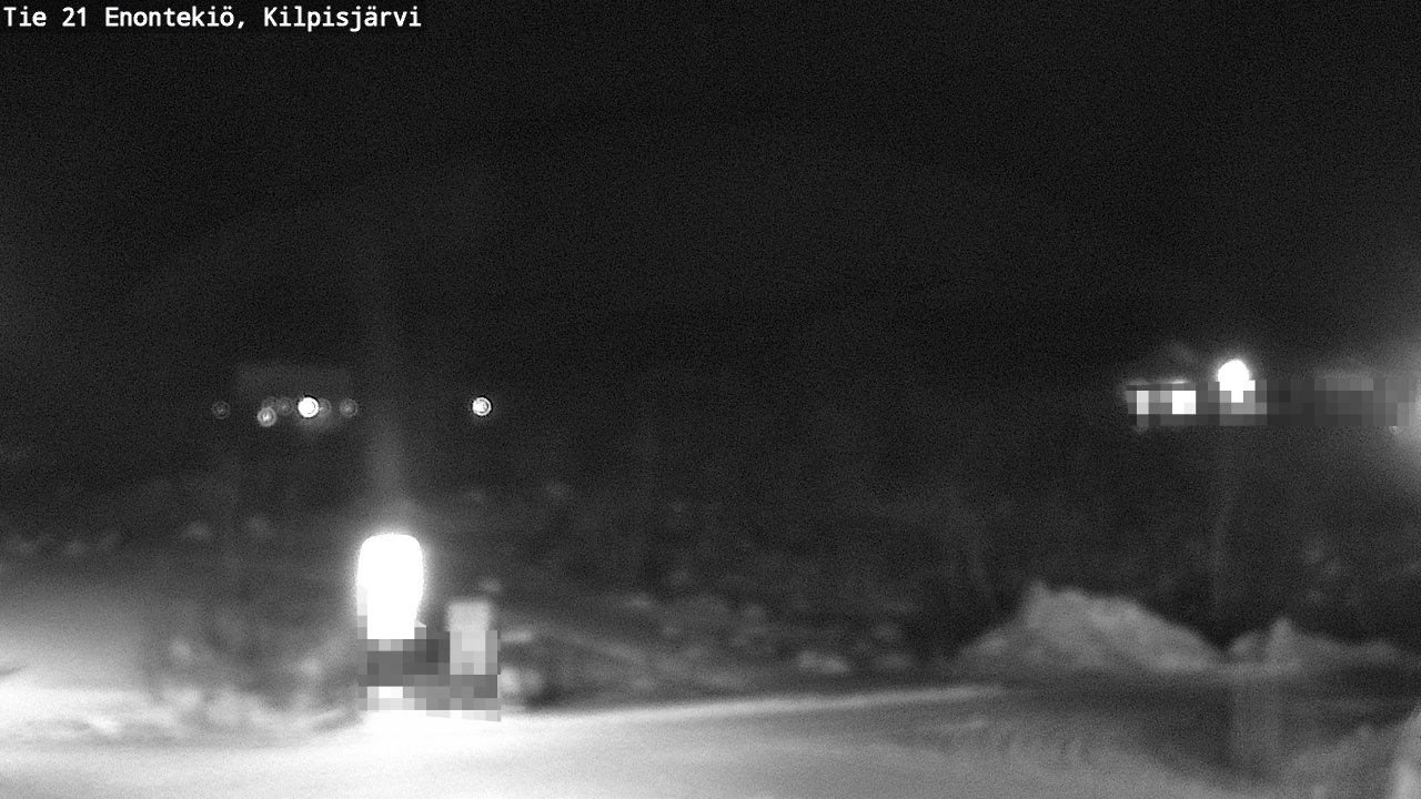 Weather Camera Image Väg 21 Enontekis, Kilpisjärv, Enontekiö, Lappi