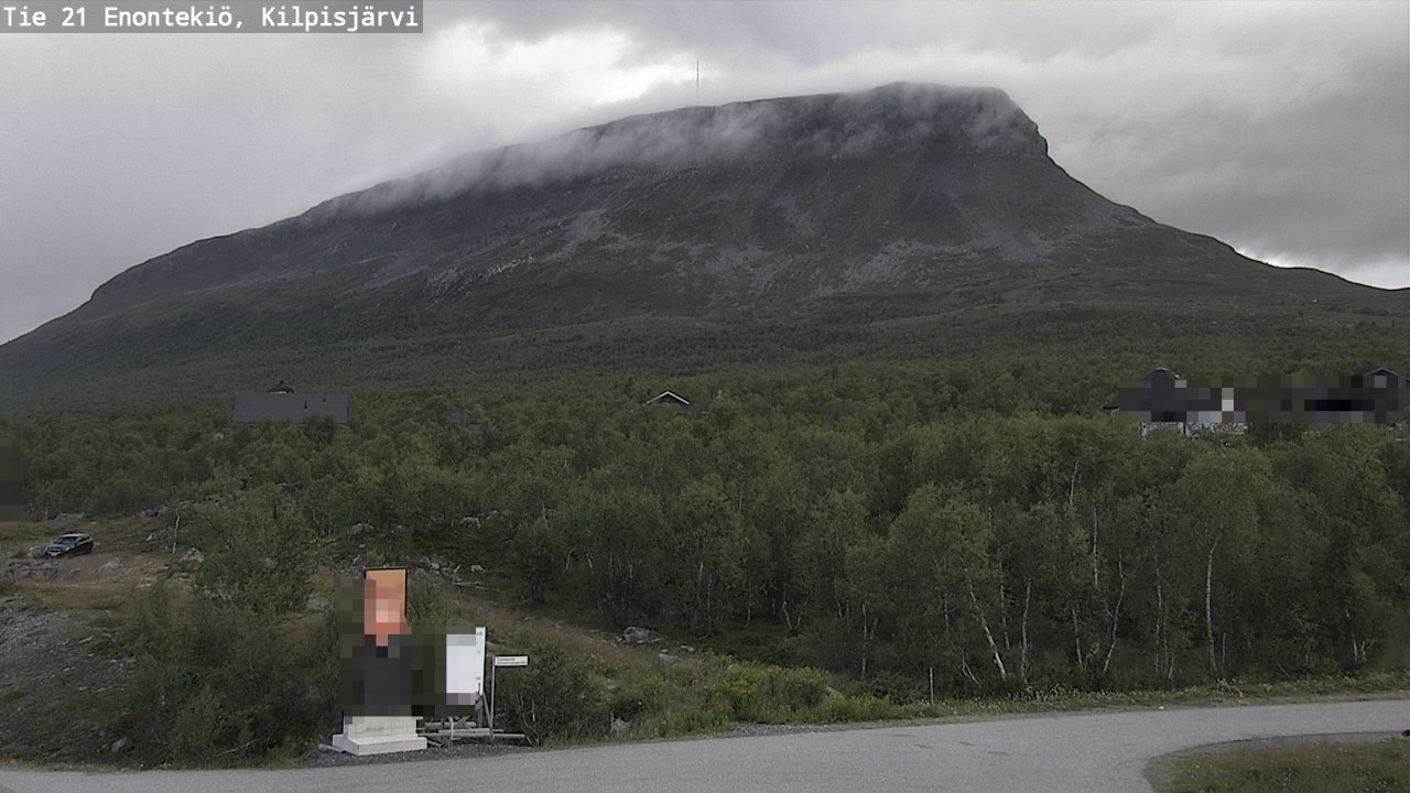 Weather Camera Image Väg 21 Enontekis, Kilpisjärv, Enontekiö, Lappi