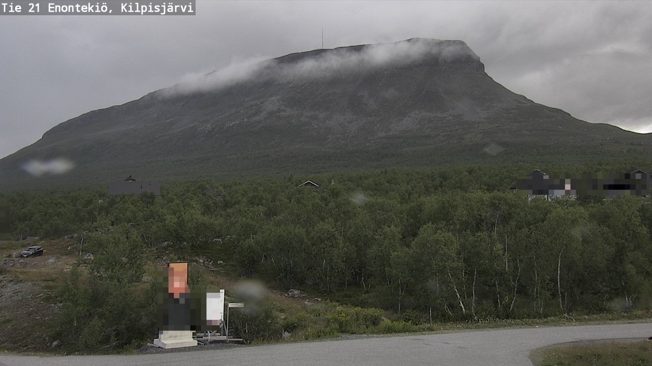 Weather Camera Image Väg 21 Enontekis, Kilpisjärv, Enontekiö, Lappi
