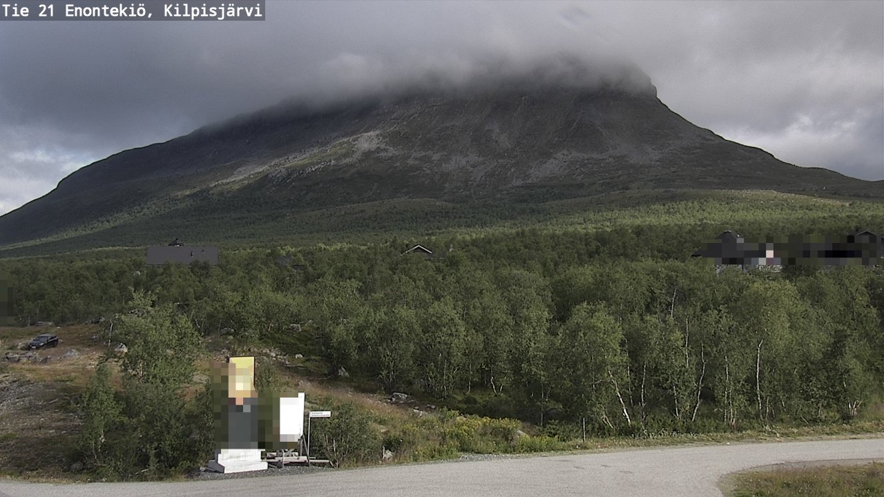 Weather Camera Image Road 21 Enontekiö, Kilpisjärvi, Enontekiö, Lappi