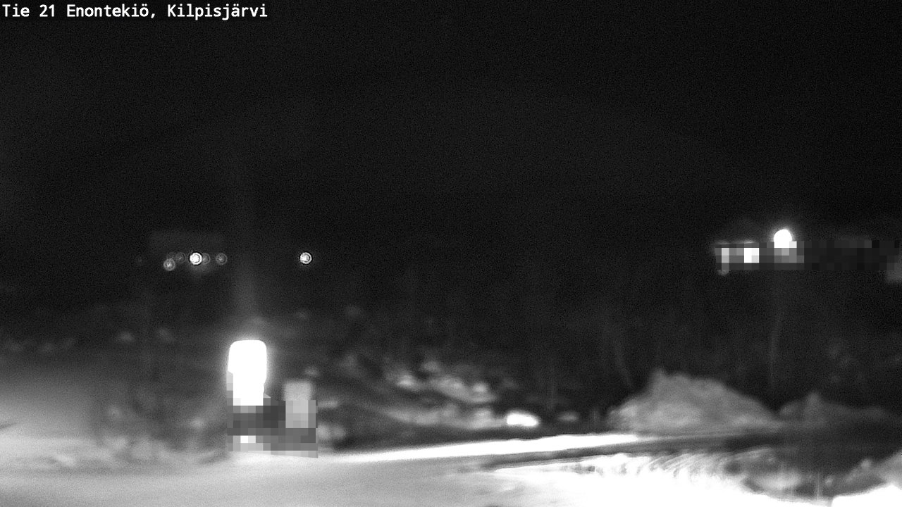 Weather Camera Image Väg 21 Enontekis, Kilpisjärv, Enontekiö, Lappi