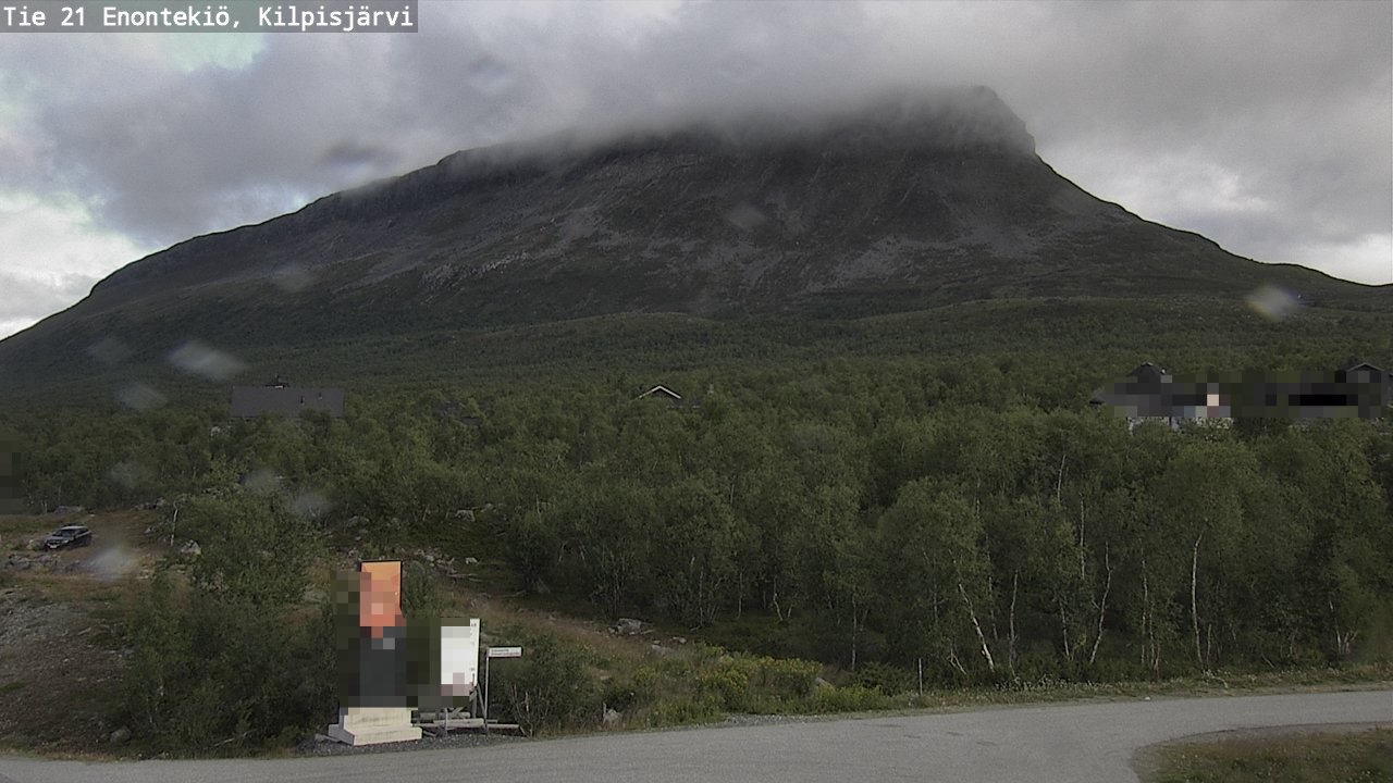 Weather Camera Image Road 21 Enontekiö, Kilpisjärvi, Enontekiö, Lappi