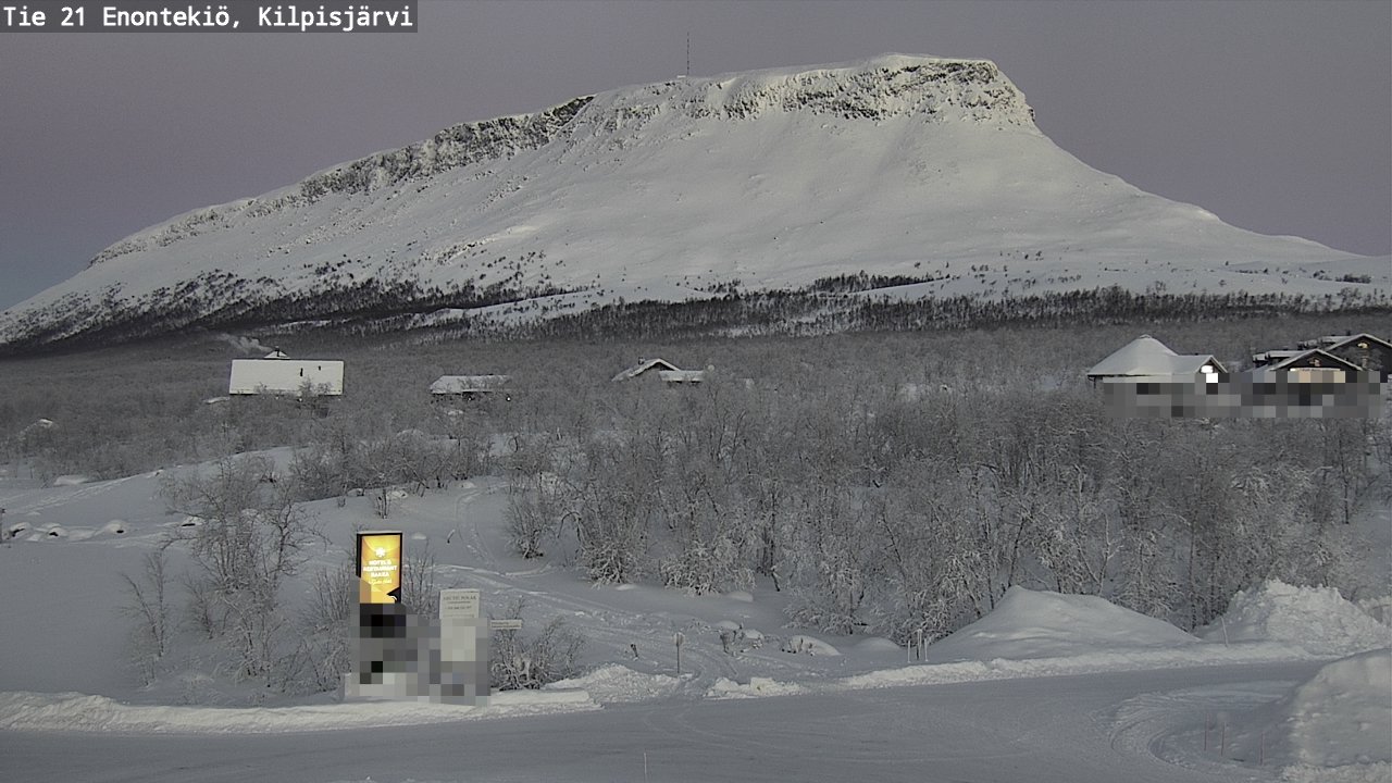 Kelikamerat Kuva Tie 21 Enontekiö, Kilpisjärvi, Enontekiö, Lappi
