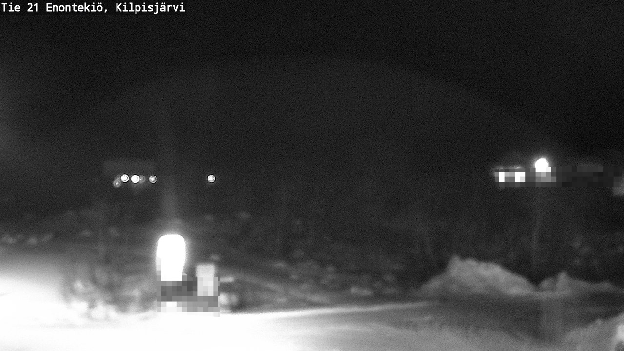 Weather Camera Image Väg 21 Enontekis, Kilpisjärv, Enontekiö, Lappi