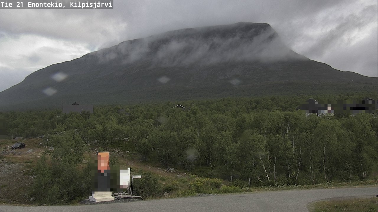 Weather Camera Image Väg 21 Enontekis, Kilpisjärv, Enontekiö, Lappi