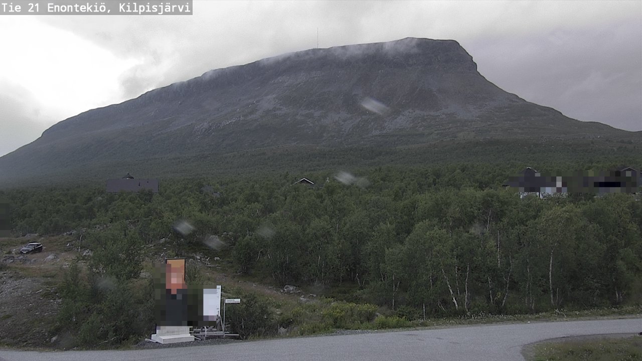 Weather Camera Image Väg 21 Enontekis, Kilpisjärv, Enontekiö, Lappi