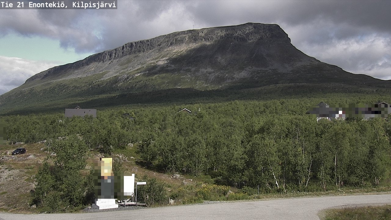 Weather Camera Image Road 21 Enontekiö, Kilpisjärvi, Enontekiö, Lappi