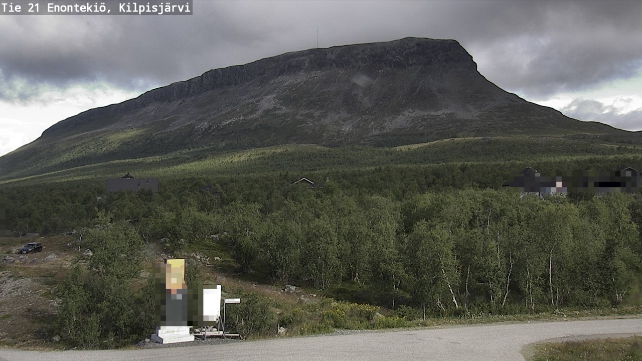 Weather Camera Image Road 21 Enontekiö, Kilpisjärvi, Enontekiö, Lappi