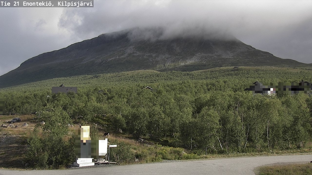 Weather Camera Image Road 21 Enontekiö, Kilpisjärvi, Enontekiö, Lappi