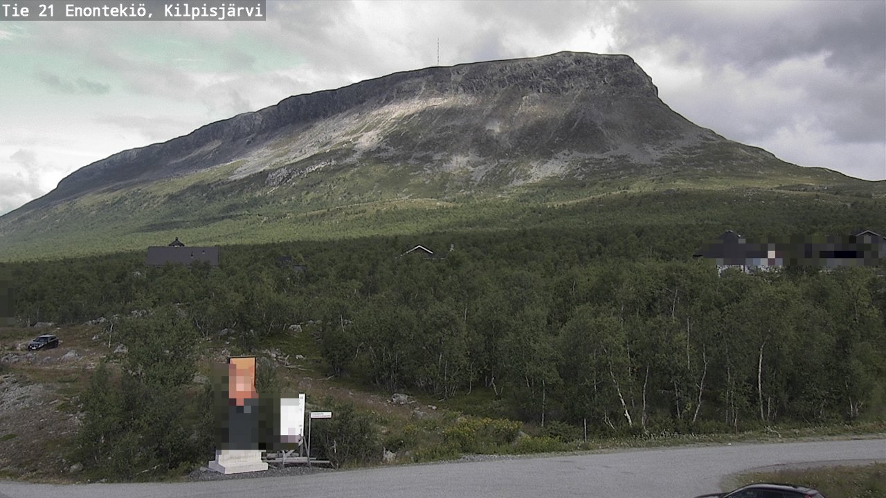 Weather Camera Image Road 21 Enontekiö, Kilpisjärvi, Enontekiö, Lappi