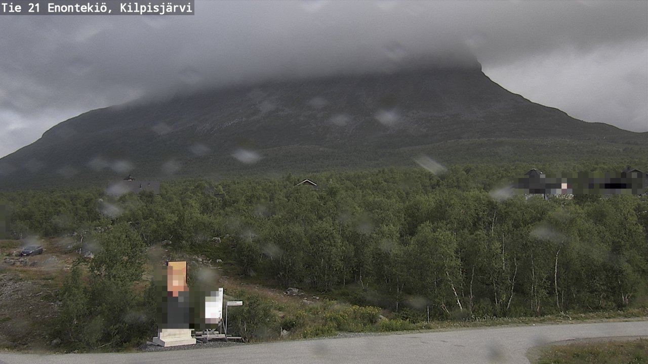 Weather Camera Image Road 21 Enontekiö, Kilpisjärvi, Enontekiö, Lappi