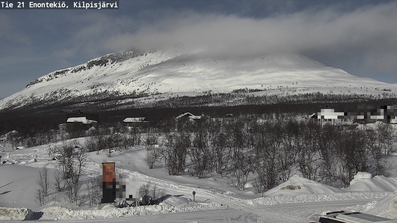 Weather Camera Image Road 21 Enontekiö, Kilpisjärvi, Enontekiö, Lappi