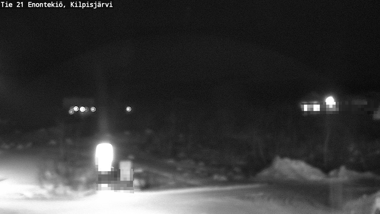 Weather Camera Image Väg 21 Enontekis, Kilpisjärv, Enontekiö, Lappi