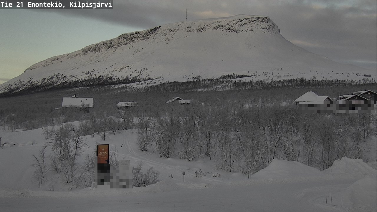 Kelikamerat Kuva Tie 21 Enontekiö, Kilpisjärvi, Enontekiö, Lappi