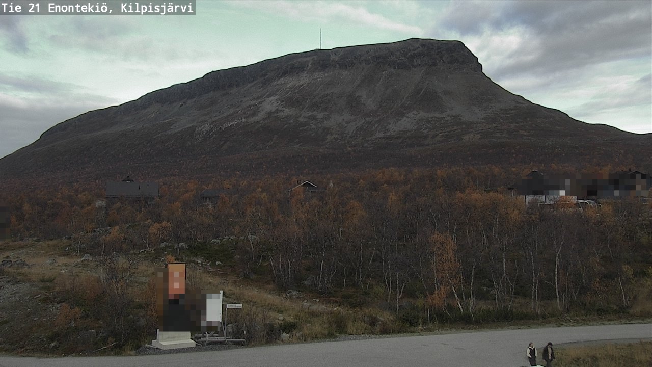 Weather Camera Image Road 21 Enontekiö, Kilpisjärvi, Enontekiö, Lappi