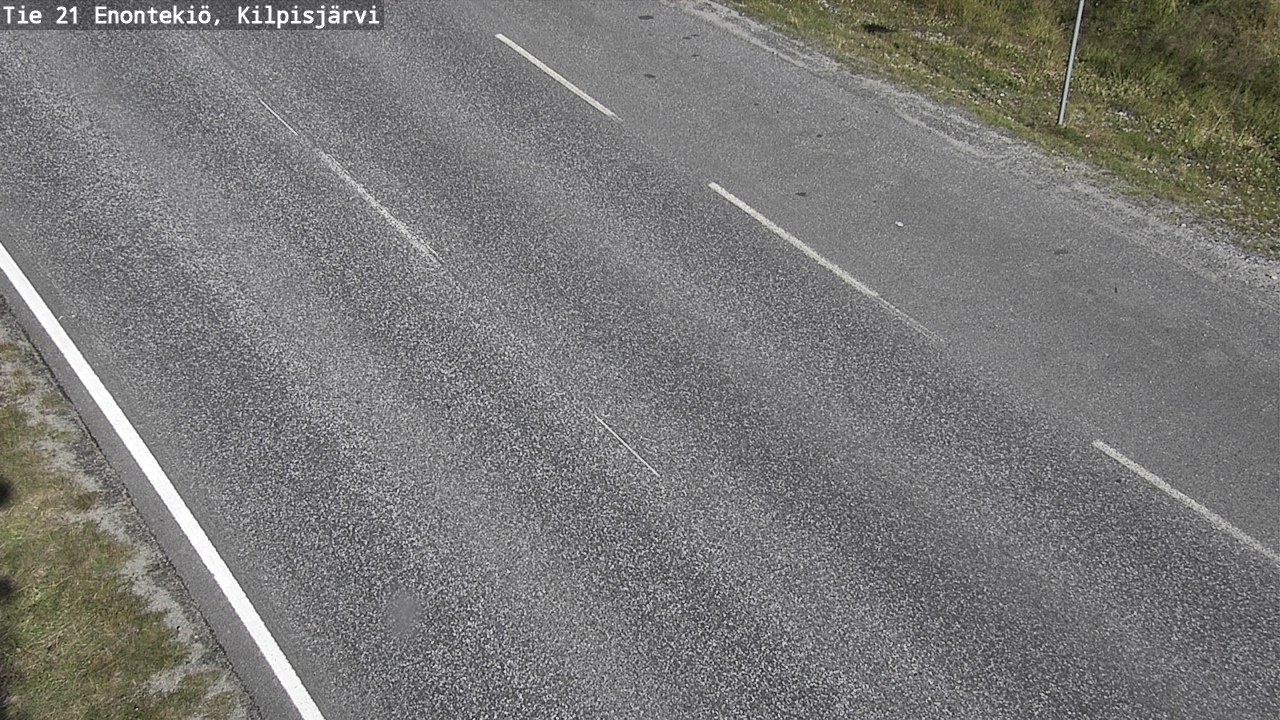 Weather Camera Image Road 21 Enontekiö, Kilpisjärvi, Enontekiö, Lappi
