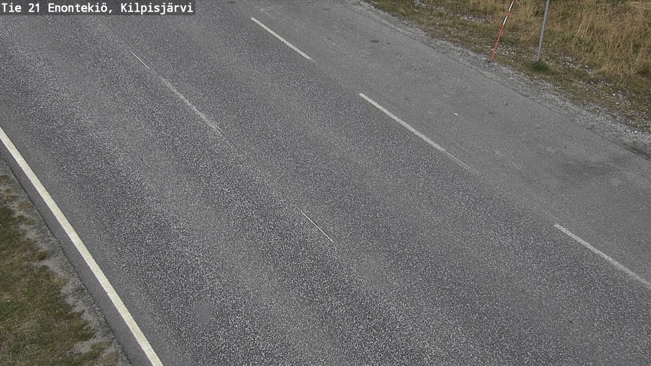 Weather Camera Image Road 21 Enontekiö, Kilpisjärvi, Enontekiö, Lappi