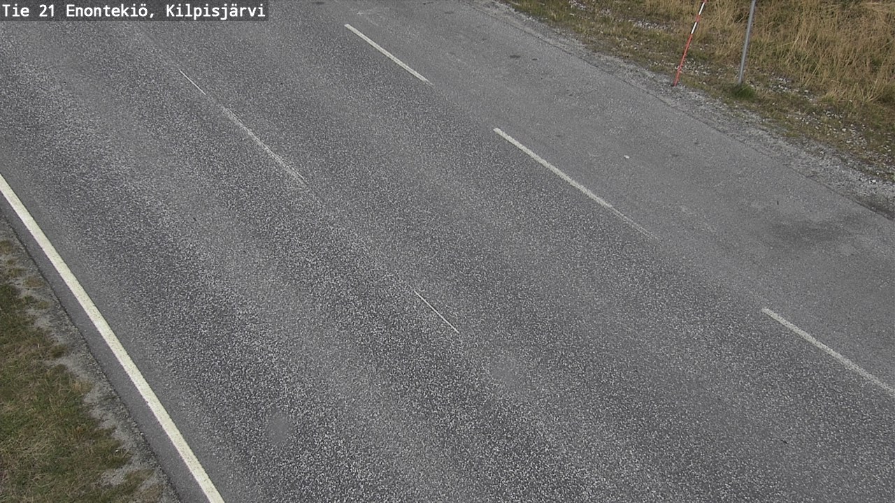 Weather Camera Image Road 21 Enontekiö, Kilpisjärvi, Enontekiö, Lappi
