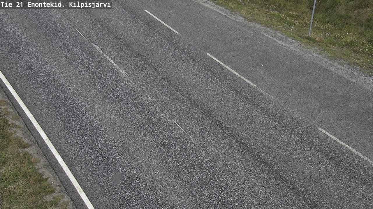 Weather Camera Image Road 21 Enontekiö, Kilpisjärvi, Enontekiö, Lappi