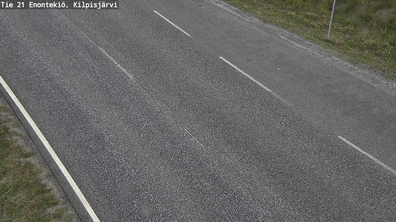 Weather Camera Image Road 21 Enontekiö, Kilpisjärvi, Enontekiö, Lappi