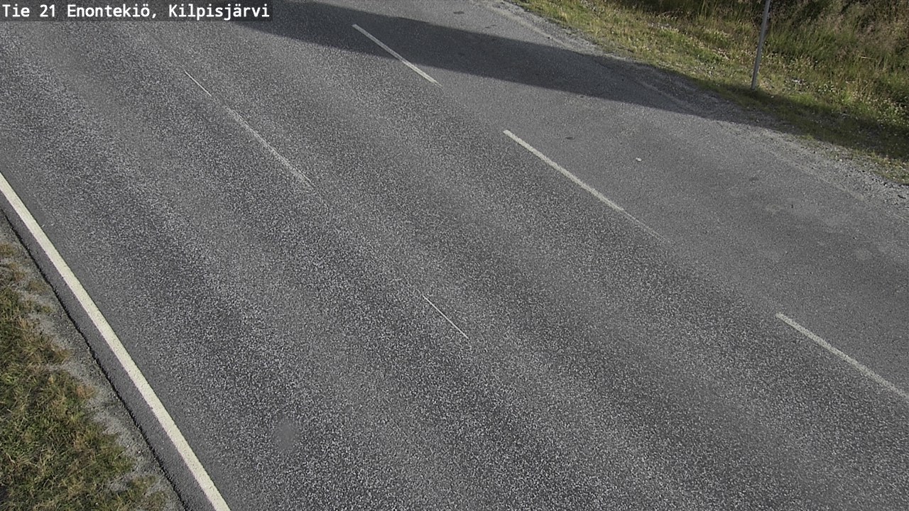 Weather Camera Image Road 21 Enontekiö, Kilpisjärvi, Enontekiö, Lappi
