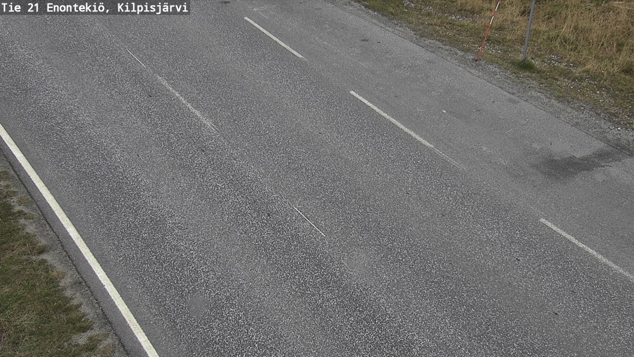 Weather Camera Image Road 21 Enontekiö, Kilpisjärvi, Enontekiö, Lappi
