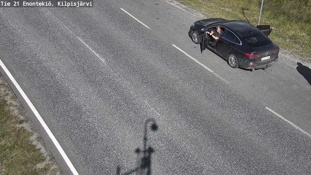 Weather Camera Image Road 21 Enontekiö, Kilpisjärvi, Enontekiö, Lappi