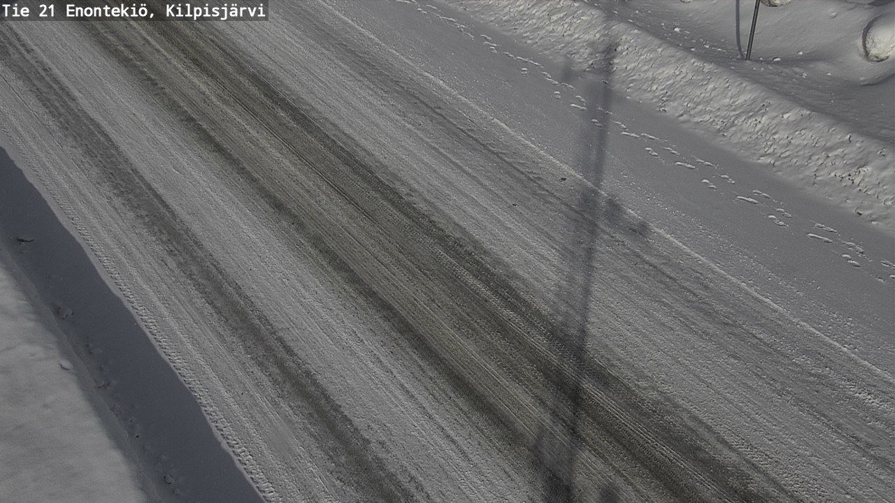 Weather Camera Image Road 21 Enontekiö, Kilpisjärvi, Enontekiö, Lappi
