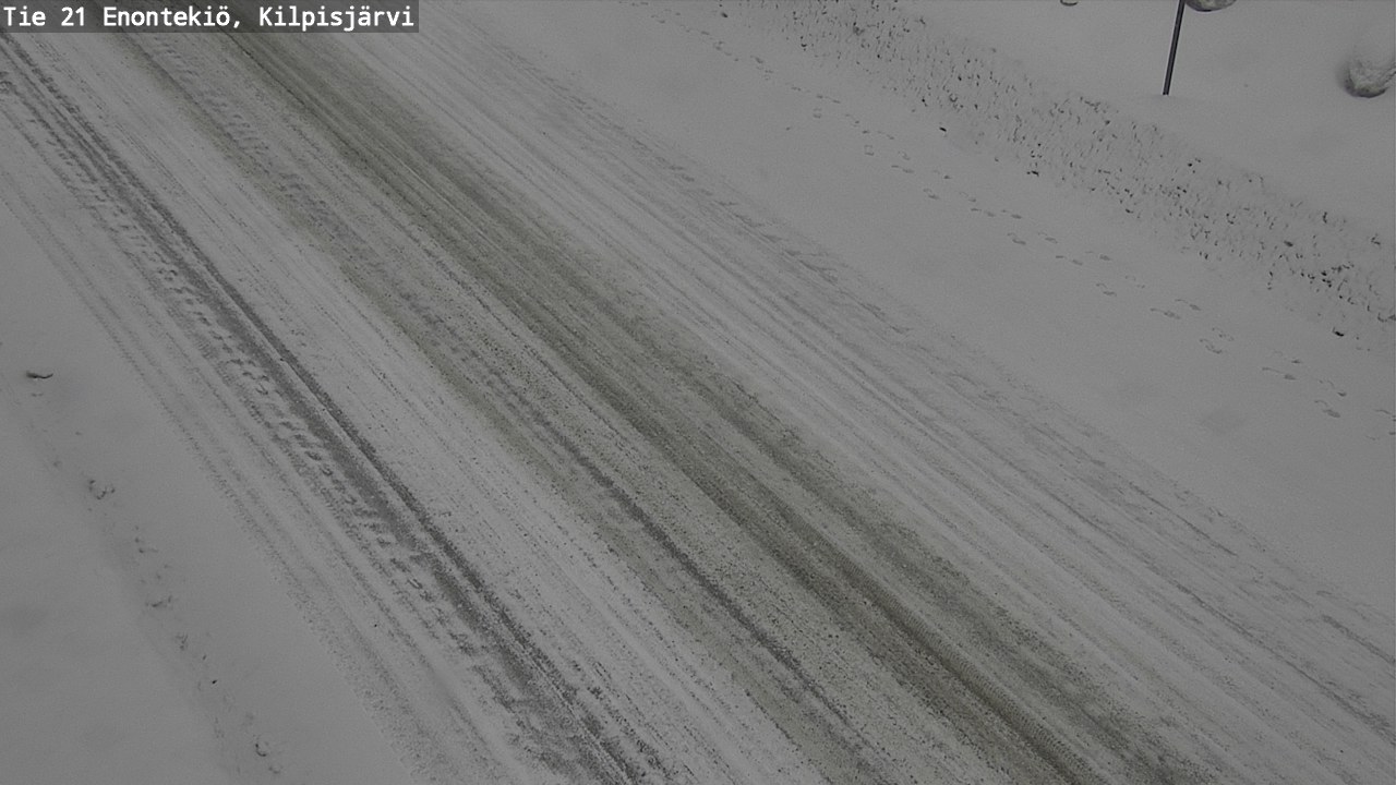 Weather Camera Image Road 21 Enontekiö, Kilpisjärvi, Enontekiö, Lappi