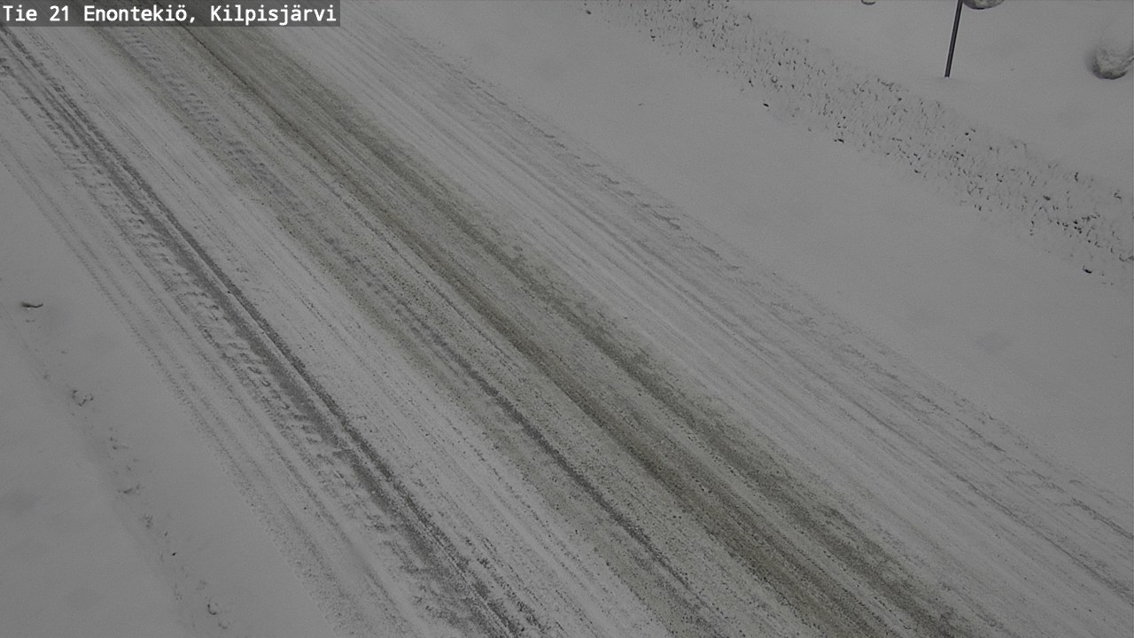 Weather Camera Image Road 21 Enontekiö, Kilpisjärvi, Enontekiö, Lappi