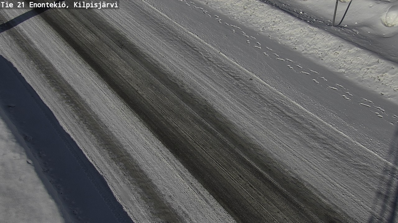 Weather Camera Image Road 21 Enontekiö, Kilpisjärvi, Enontekiö, Lappi