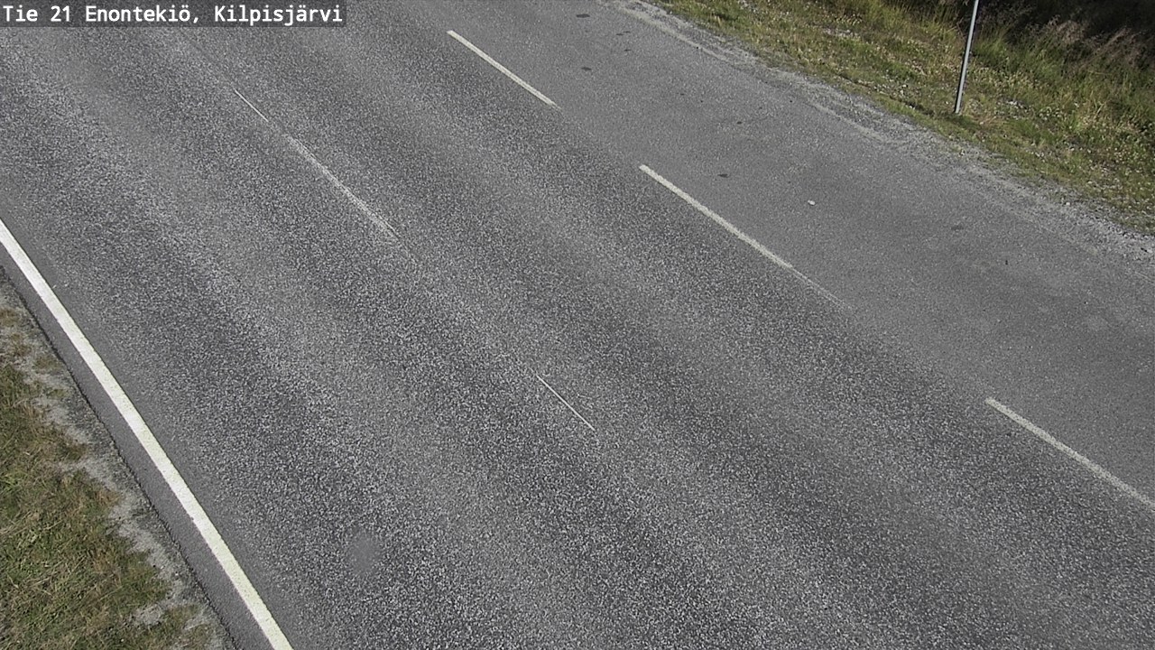 Weather Camera Image Road 21 Enontekiö, Kilpisjärvi, Enontekiö, Lappi