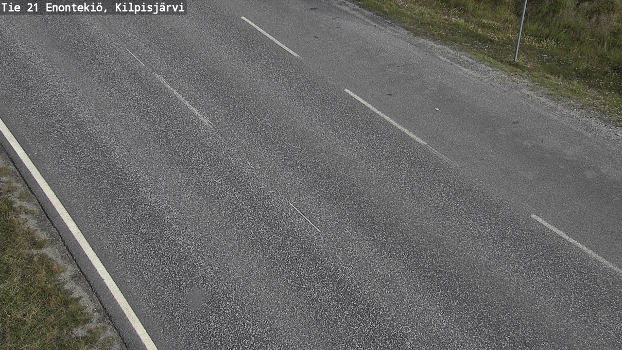 Weather Camera Image Road 21 Enontekiö, Kilpisjärvi, Enontekiö, Lappi